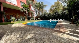 Sale of a beautiful apartment in Hivernage. Collective swimming pool