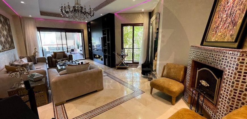 Agdal Marrakech appartement exceptionnel refait à la vente